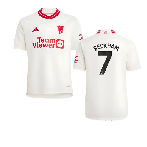 2023-2024 Man Utd Third Shirt (Kids) (Beckham 7)