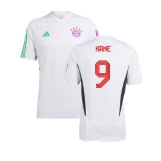 2023-2024 Bayern Munich Training Shirt (White) (Kane 9)