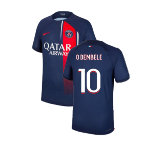2023-2024 PSG Home Shirt (O Dembele 10)