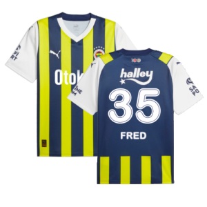 2023-2024 Fenerbahce Home Shirt (FRED 35)