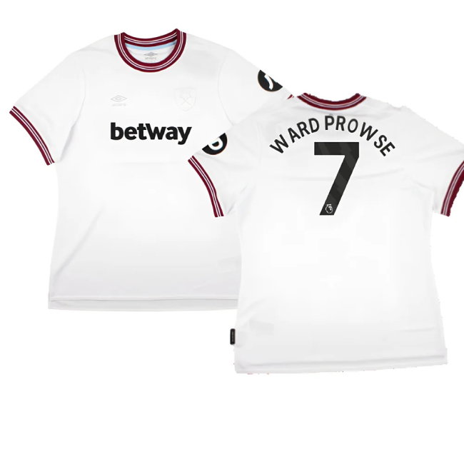 2023-2024 West Ham United Away Shirt (Ladies) (Ward Prowse 7)