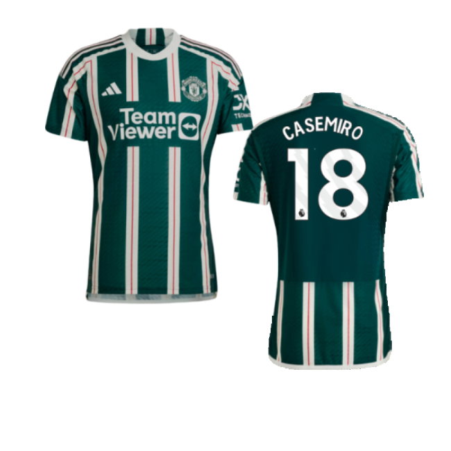 2023-2024 Man Utd Authentic Away Shirt (Casemiro 18)