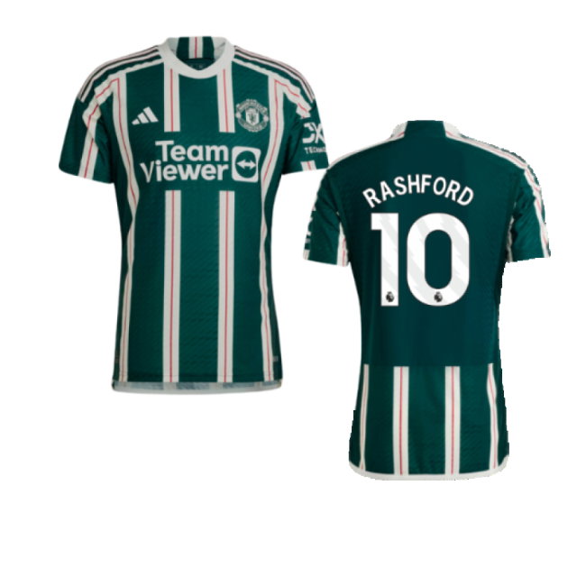 2023-2024 Man Utd Authentic Away Shirt (Rashford 10)