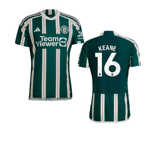 2023-2024 Man Utd Authentic Away Shirt (Keane 16)