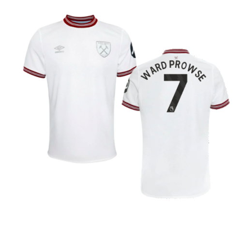 2023-2024 West Ham United Away Shirt (Kids) (Ward Prowse 7)