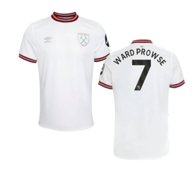 2023-2024 West Ham United Away Shirt (Kids) (Ward Prowse 7)