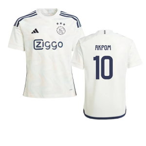 2023-2024 Ajax Away Shirt (Kids) (Akpom 10)