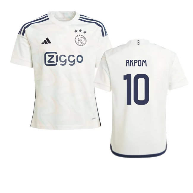 2023-2024 Ajax Away Shirt (Kids) (Akpom 10)