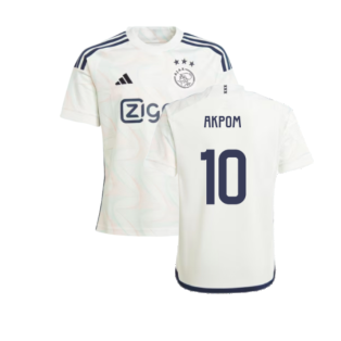 2023-2024 Ajax Away Shirt (Kids) (Akpom 10)