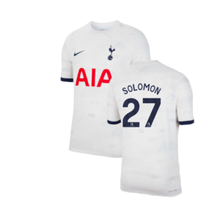 2023-2024 Tottenham Authentic Home Shirt (Solomon 27)