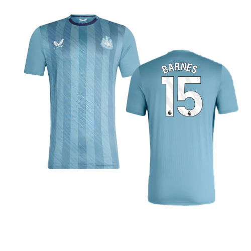 2023-2024 Newcastle Players Training Short Sleeve Tee (Bluestone) (Barnes 15)