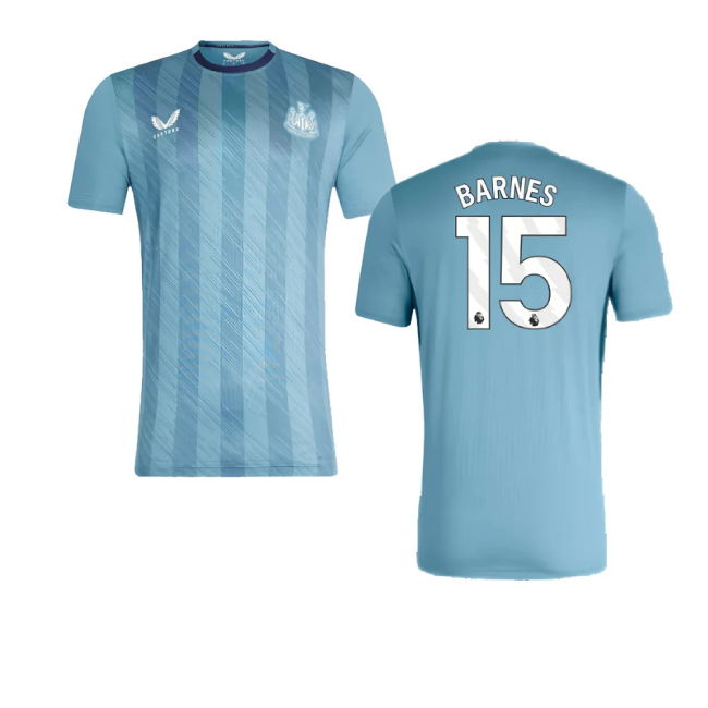 2023-2024 Newcastle Players Training Short Sleeve Tee (Bluestone) (Barnes 15)
