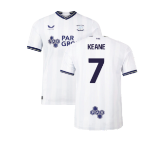 2023-2024 Preston North End Home Shirt (Kids) (Keane 7)