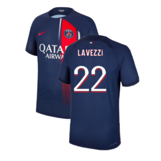 2023-2024 PSG Home Shirt (Lavezzi 22)