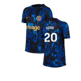 2023-2024 Chelsea Academy Pro Tee (Blue) - Kids (Kerr 20)