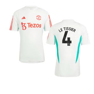 2023-2024 Man Utd Training Jersey (White) (Le Tissier 4)