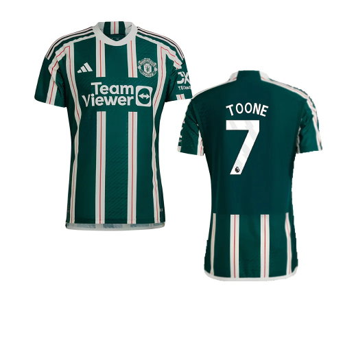 2023-2024 Man Utd Authentic Away Shirt (Toone 7)