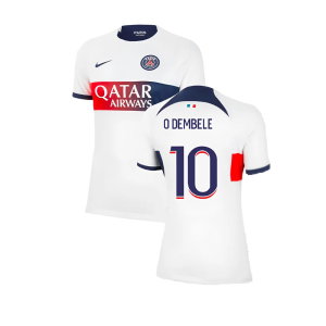 2023-2024 PSG Away Shirt (Womens) (O Dembele 10)