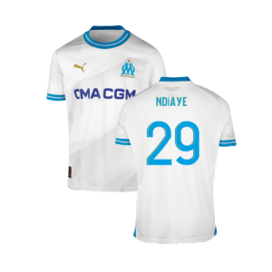 2023-2024 Marseille Home Shirt (Ndiaye 29)