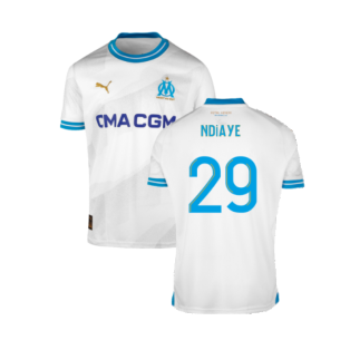 2023-2024 Marseille Home Shirt (Kids) (Ndiaye 29)