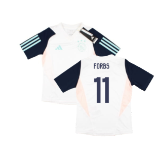 2023-2024 Ajax Training Jersey (White) - Kids (Forbs 11)