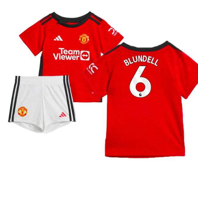2023-2024 Man Utd Home Baby Kit (Blundell 6)