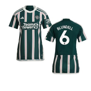2023-2024 Man Utd Away Shirt (Ladies) (Blundell 6)