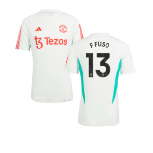 2023-2024 Man Utd Training Jersey (White) (F Fuso 13)