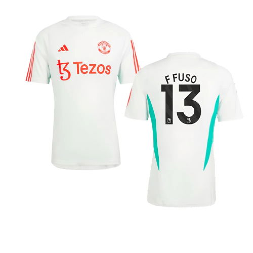 2023-2024 Man Utd Training Jersey (White) (F Fuso 13)