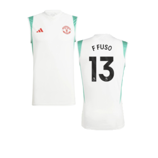 2023-2024 Man Utd Sleeveless Jersey (White) (F Fuso 13)