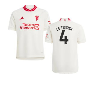 2023-2024 Man Utd Third Shirt (Kids) (Le Tissier 4)