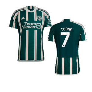 2023-2024 Man Utd Authentic Away Shirt (Toone 7)