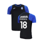 2023-2024 Atalanta Training Shirt (Black) (Scamacca 18)