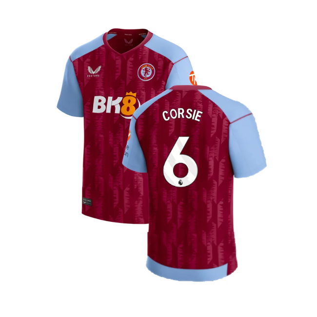 2023-2024 Aston Villa Home Shirt (Corsie 6)