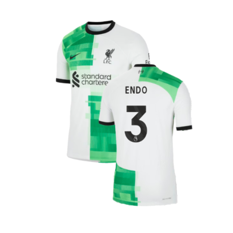 2023-2024 Liverpool Away Authentic Shirt (Endo 3)