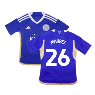 2023-2024 Leicester City Home Shirt (Kids) (Mahrez 26)
