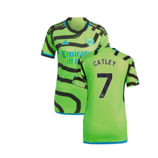 2023-2024 Arsenal Away Shirt (Ladies) (Catley 7)