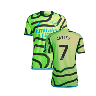 2023-2024 Arsenal Authentic Away Shirt (Catley 7)