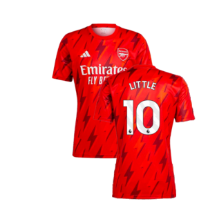 2023-2024 Arsenal Pre-Match Shirt (Red) (Little 10)