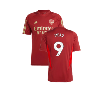 2023-2024 Arsenal Training Jersey (Red) (Mead 9)
