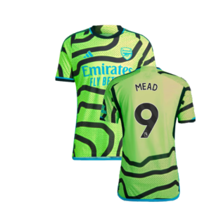 2023-2024 Arsenal Authentic Away Shirt (Mead 9)