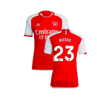2023-2024 Arsenal Home Shirt (Russo 23)