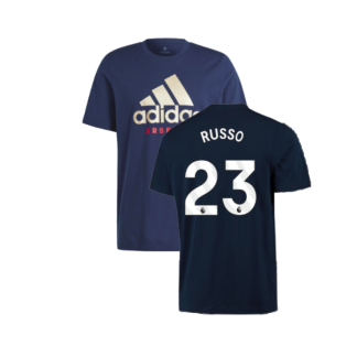 2023-2024 Arsenal DNA Graphic Tee (Navy) (Russo 23)