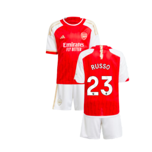 2023-2024 Arsenal Home Mini Kit (Russo 23)