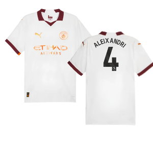 2023-2024 Man City Authentic Away Shirt (Aleixandri 4)