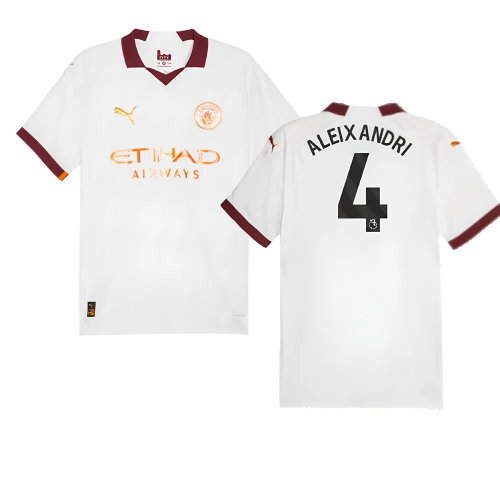 2023-2024 Man City Authentic Away Shirt (Aleixandri 4)