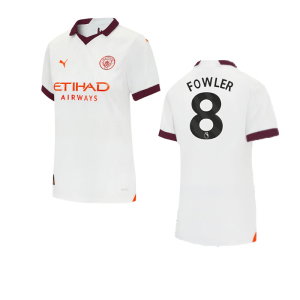 2023-2024 Man City Away Shirt (Ladies) (Fowler 8)