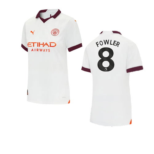 2023-2024 Man City Away Shirt (Ladies) (Fowler 8)