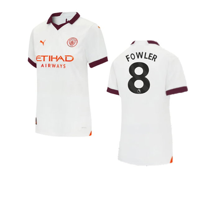 2023-2024 Man City Away Shirt (Ladies) (Fowler 8)