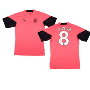 2023-2024 Man City Training Jersey Pro (Sunset Glow) (Fowler 8)
